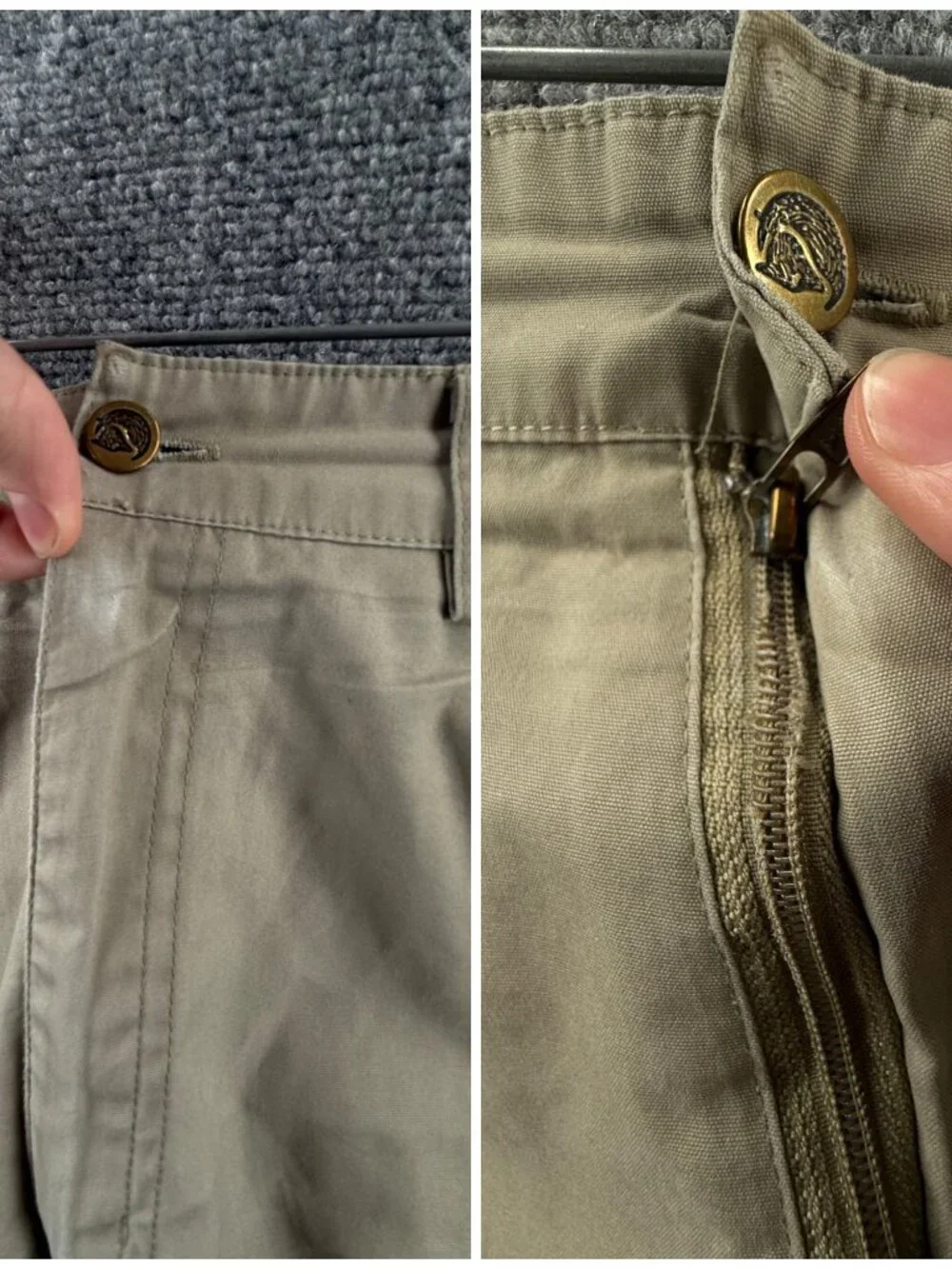 Fjallraven Karl Zip Off Regular Low Convertible Hiking Pants US 37 ACTL 38X32
